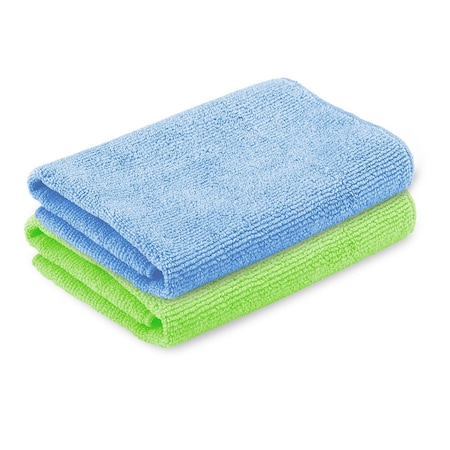 Libman Libman Microfiber Dusting Cloth 11.8 in. W X 11.8 in. L 2 pk 329